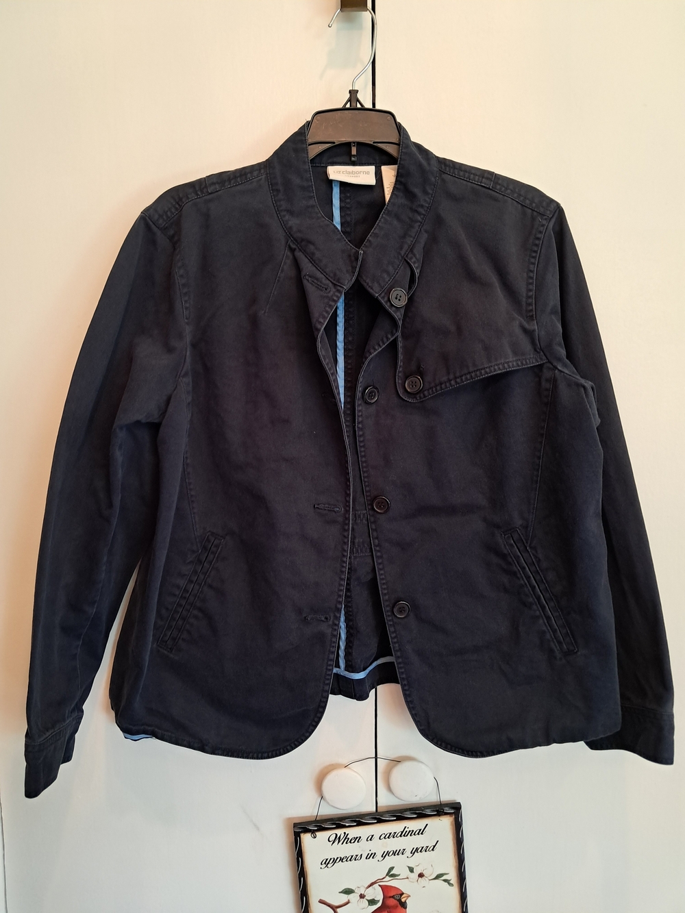 Liz Claiborne Women's Navy Jacket
